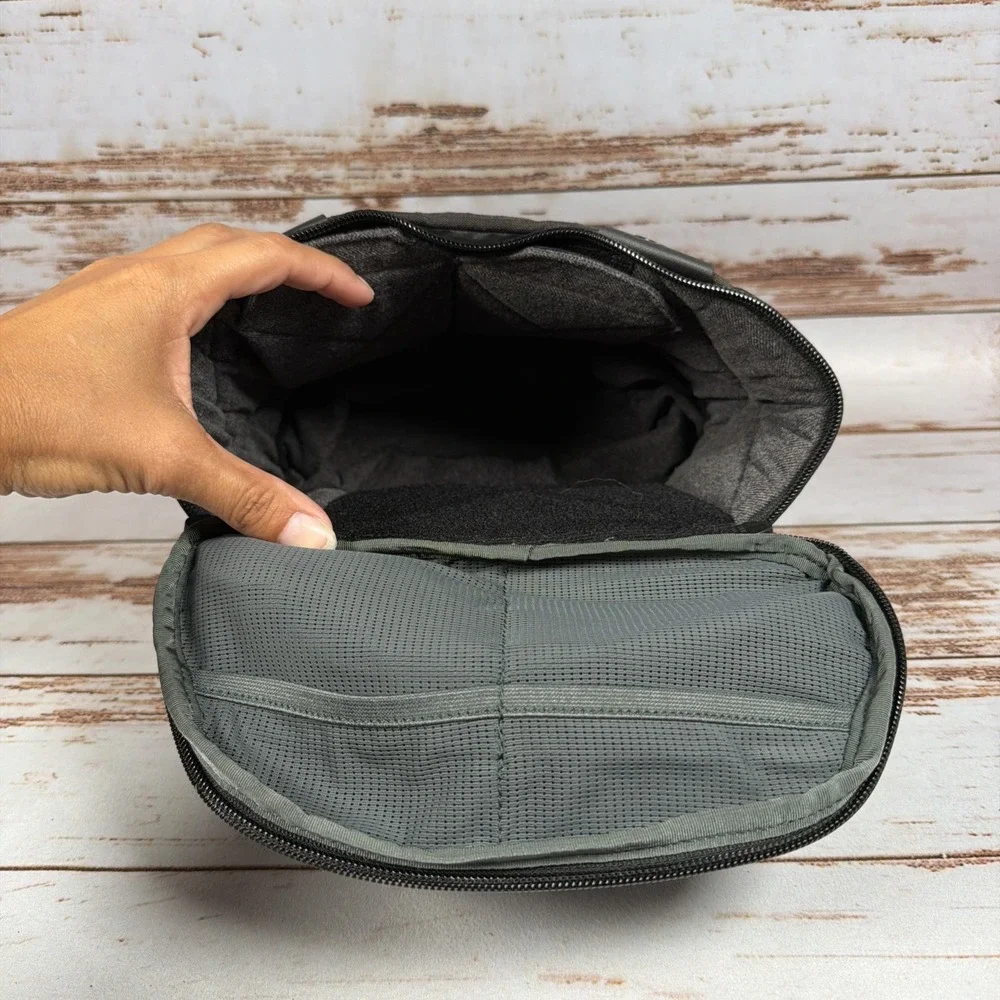 Boundary Supply Camo Camera Bag Expandable Padded Modular Tech Insert 9x7.5